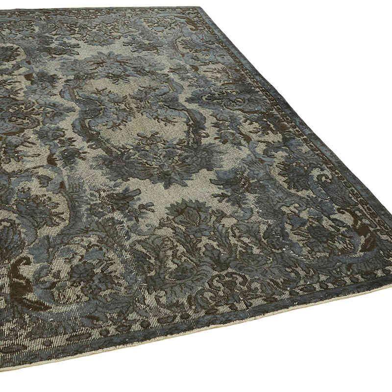 El Oyması Boyalı Halı - 166 cm x 254 cm - K0082130