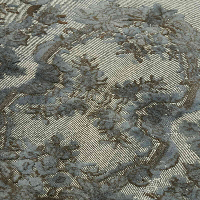 El Oyması Boyalı Halı - 166 cm x 254 cm - K0082130