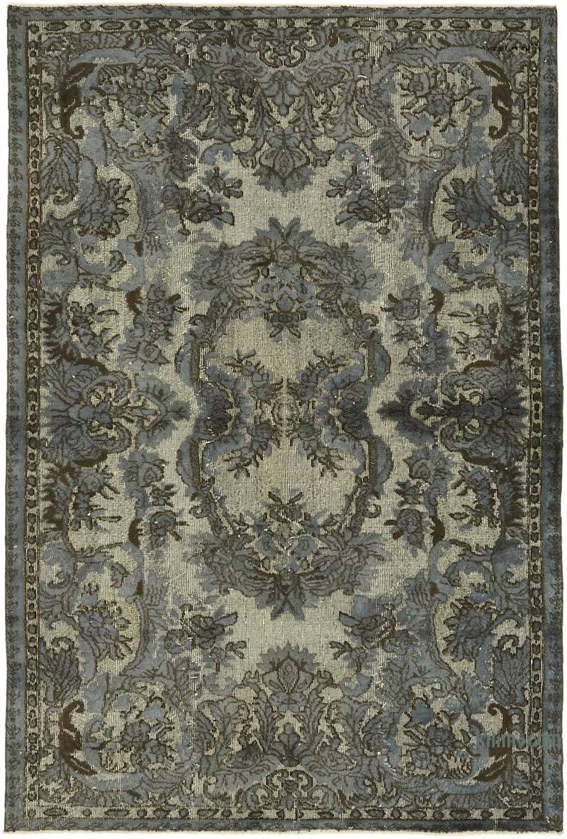 El Oyması Boyalı Halı - 166 cm x 254 cm - K0082130