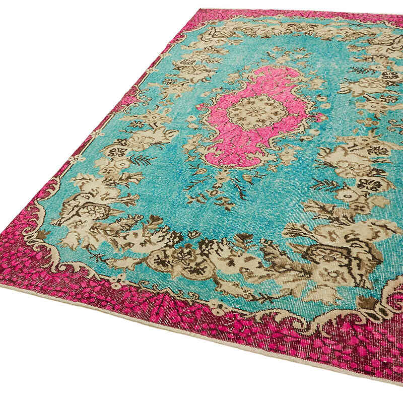 El Oyması Boyalı Halı - 172 cm x 296 cm - K0082132