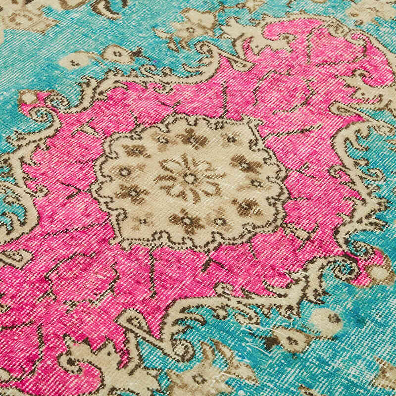 El Oyması Boyalı Halı - 172 cm x 296 cm - K0082132