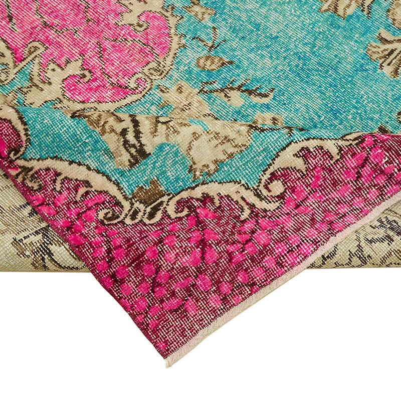 El Oyması Boyalı Halı - 172 cm x 296 cm - K0082132