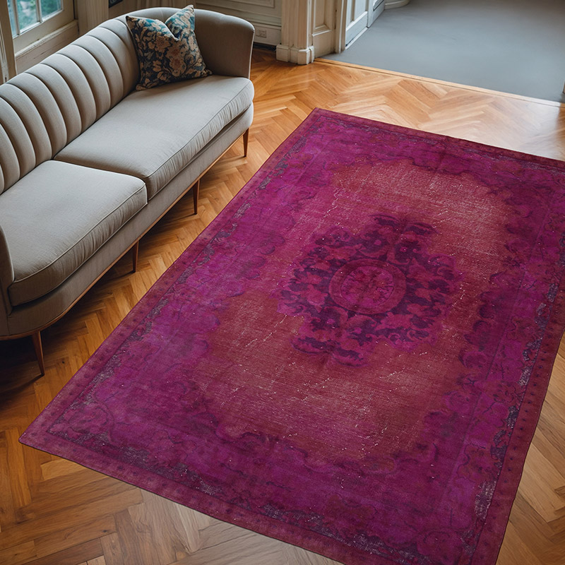 El Oyması Boyalı Halı - 200 cm x 300 cm - K0082141