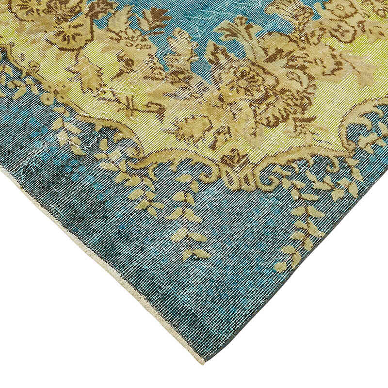 Alfombra Tallada a Mano Sobre Teñida - 166 cm x 287 cm - K0082142