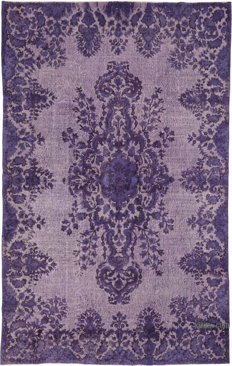 Alfombra Tallada a Mano Sobre Teñida - 207 cm x 324 cm - K0082150