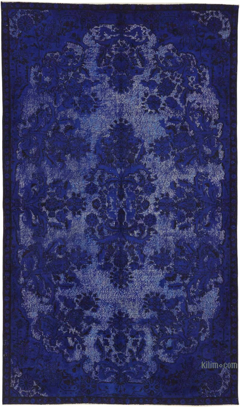 El Oyması Boyalı Halı - 162 cm x 277 cm - K0082152