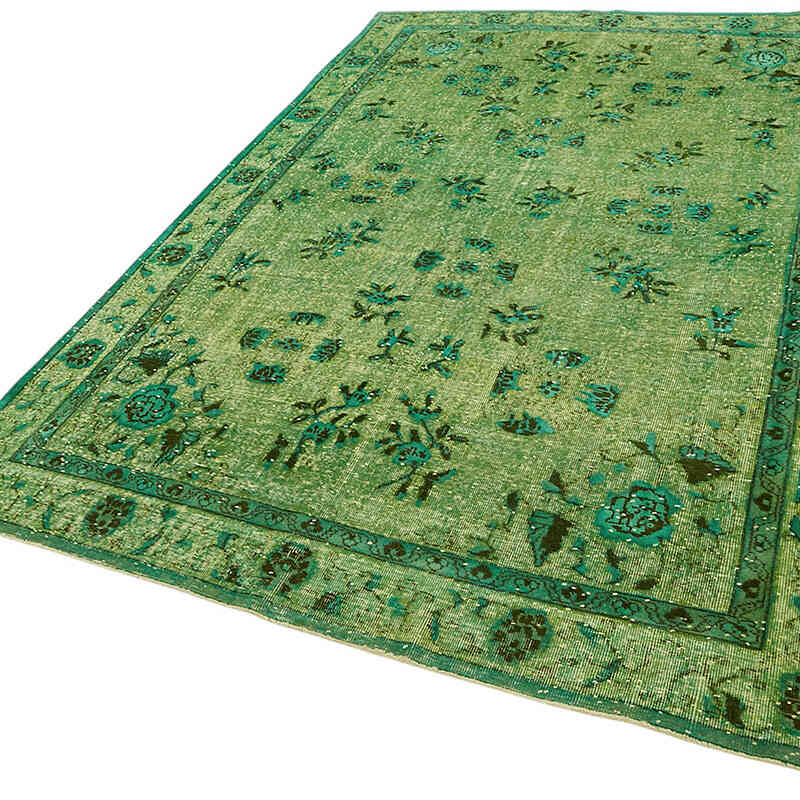El Oyması Boyalı Halı - 203 cm x 312 cm - K0082154
