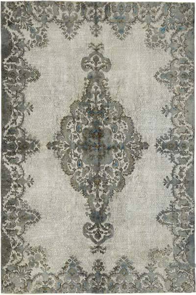 El Oyması Boyalı Halı - 208 cm x 308 cm