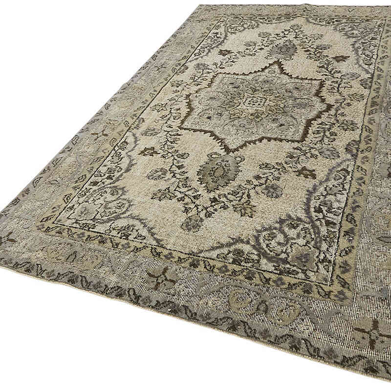 El Oyması Boyalı Halı - 167 cm x 291 cm - K0082157