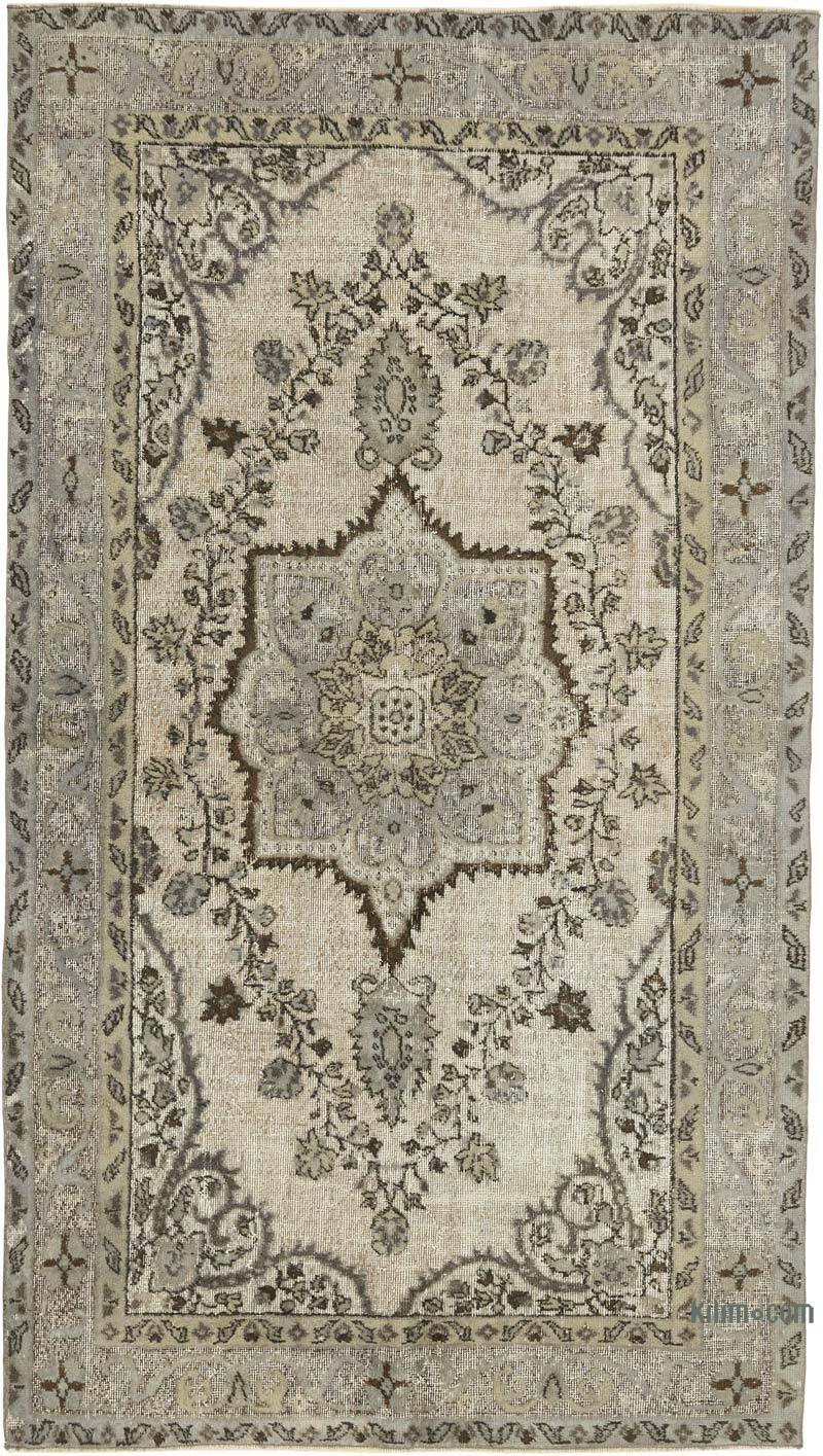 El Oyması Boyalı Halı - 167 cm x 291 cm - K0082157