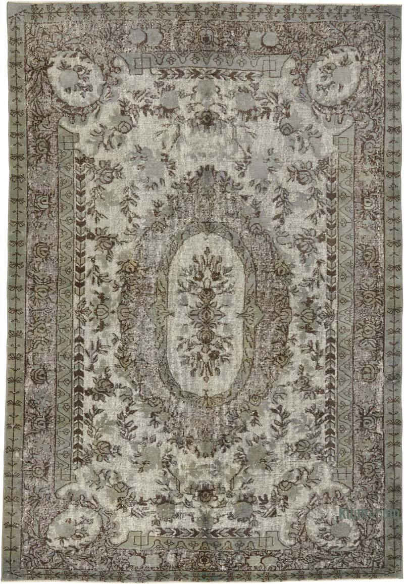 El Oyması Boyalı Halı - 194 cm x 281 cm - K0082158