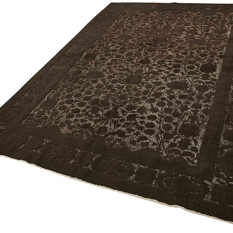 Hand Carved Over-Dyed Rug - 6' 6" x 9' 5" (78" x 113") - K0082161