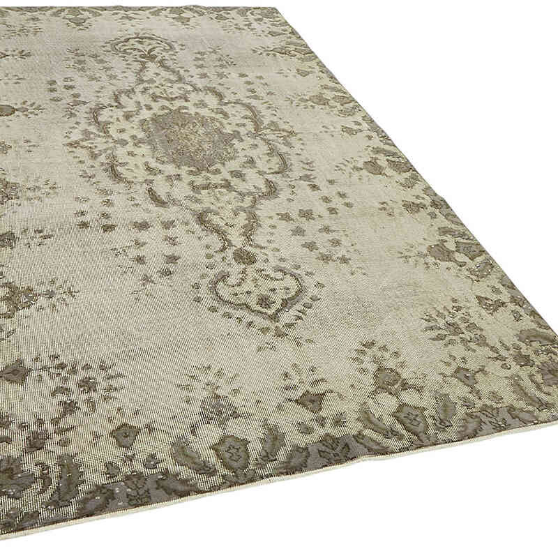 Hand Carved Over-Dyed Rug - 5' 8" x 9' 9" (68" x 117") - K0082162