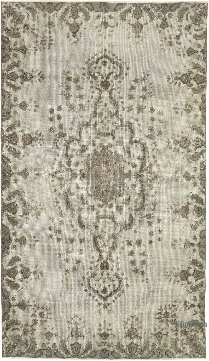 Hand Carved Over-Dyed Rug - 5' 8" x 9' 9" (68" x 117") - K0082162