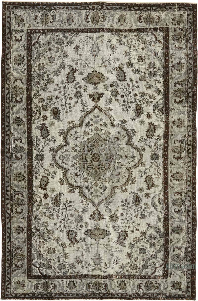 El Oyması Boyalı Halı - 200 cm x 304 cm - K0082163