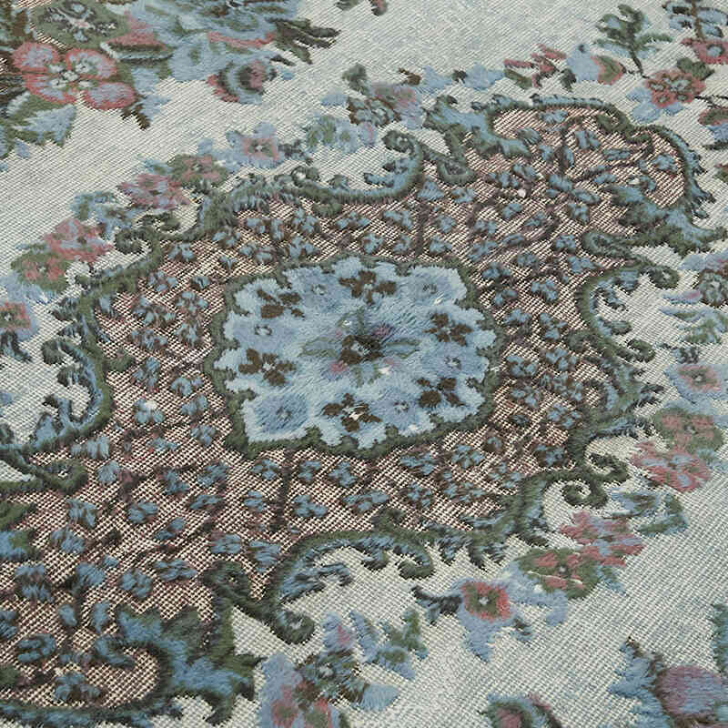 Alfombra Tallada a Mano Sobre Teñida - 190 cm x 314 cm - K0082165