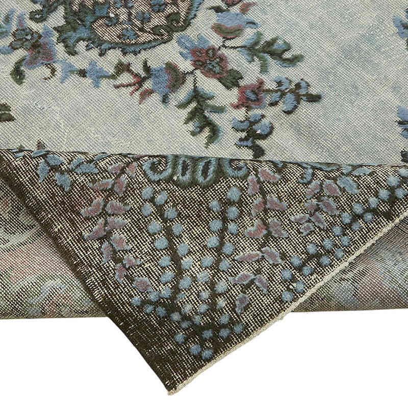 Alfombra Tallada a Mano Sobre Teñida - 190 cm x 314 cm - K0082165