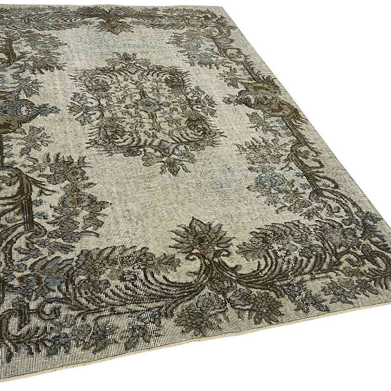 El Oyması Boyalı Halı - 153 cm x 240 cm - K0082166
