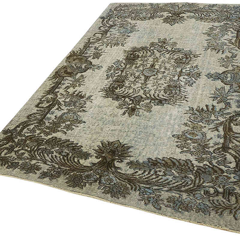 El Oyması Boyalı Halı - 153 cm x 240 cm - K0082166