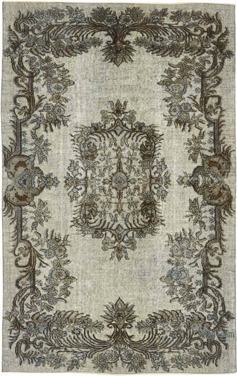 El Oyması Boyalı Halı - 153 cm x 240 cm - K0082166