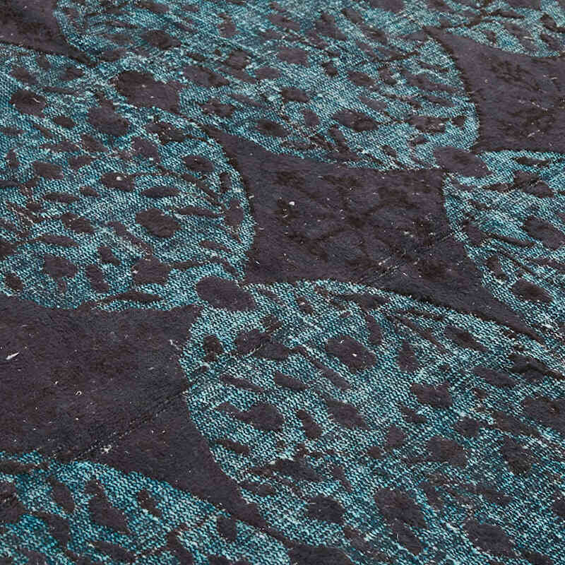 Hand Carved Over-Dyed Rug - 7' 5" x 10' 10" (89" x 130") - K0082174