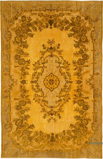 El Oyması Boyalı Halı - 200 cm x 310 cm