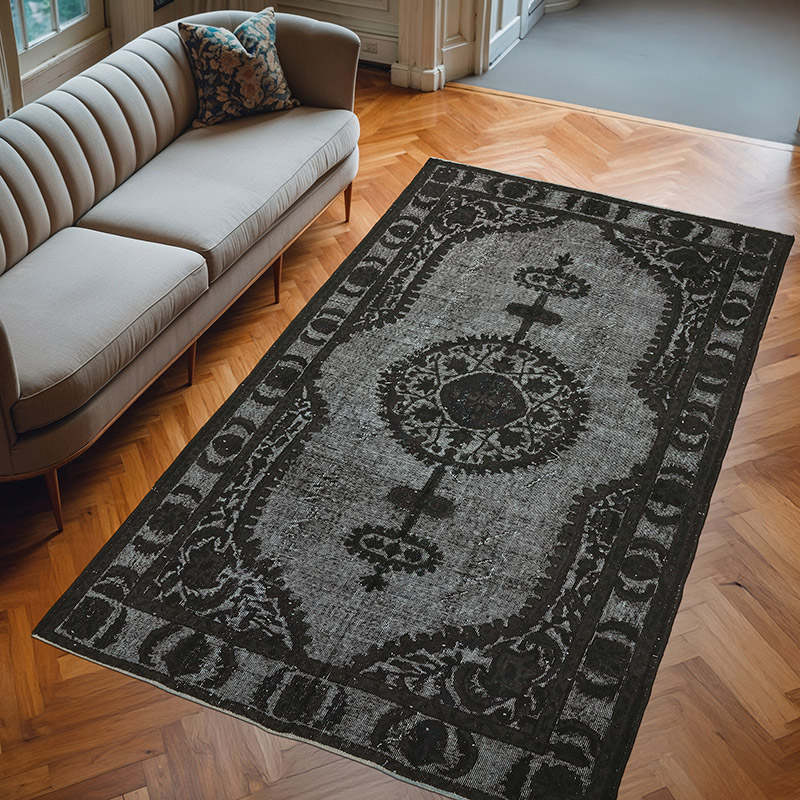 El Oyması Boyalı Halı - 171 cm x 293 cm - K0082177
