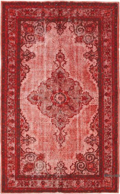 Hand Carved Over-Dyed Rug - 5' 8" x 9' 2" (68" x 110")