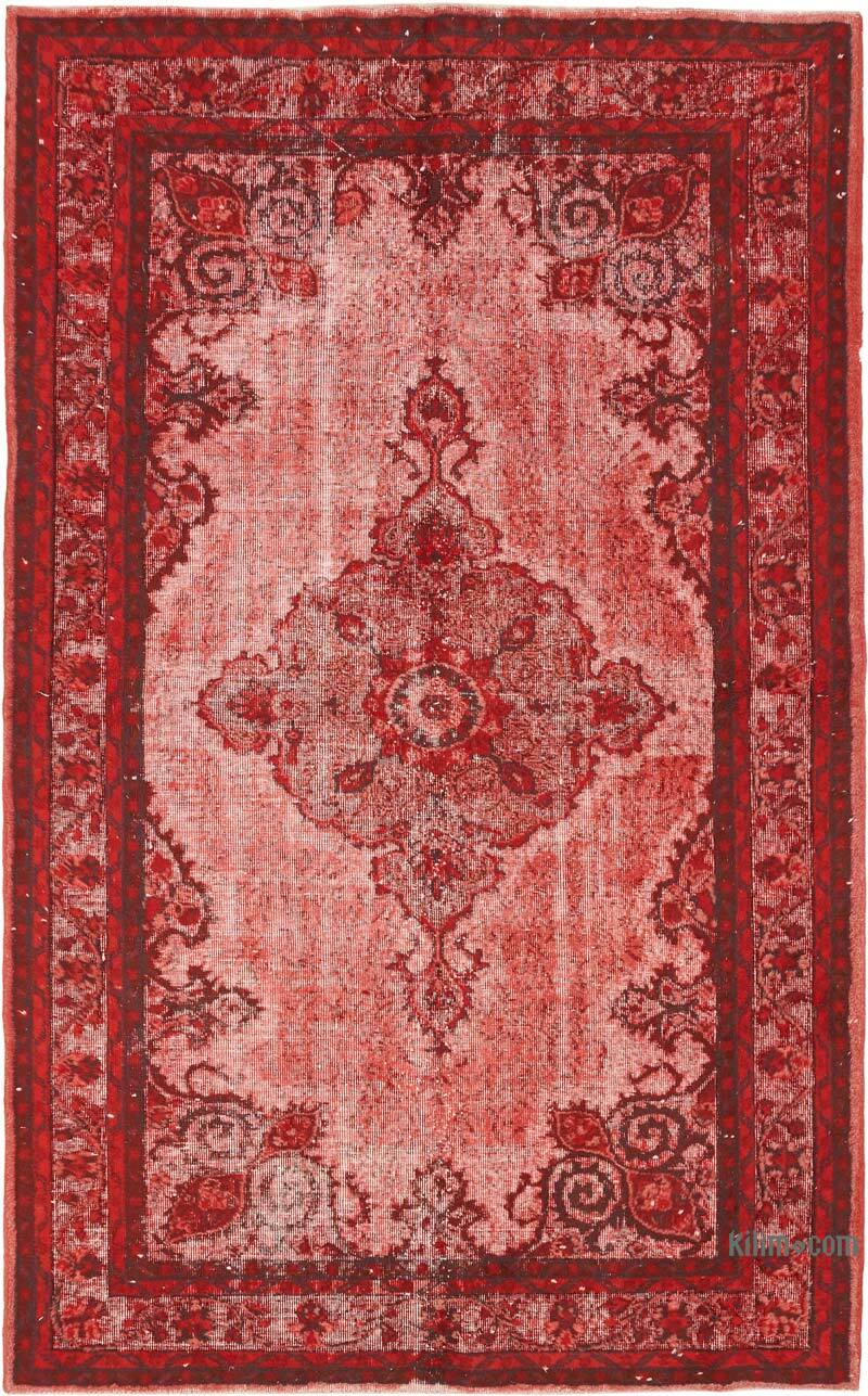 El Oyması Boyalı Halı - 173 cm x 279 cm - K0082180