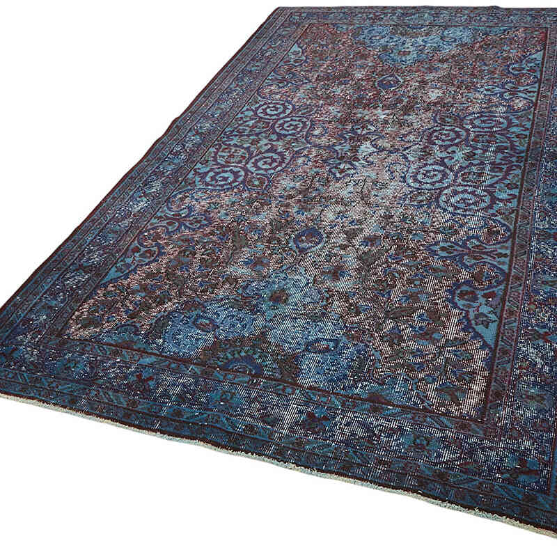 Alfombra Tallada a Mano Sobre Teñida - 166 cm x 283 cm - K0082183