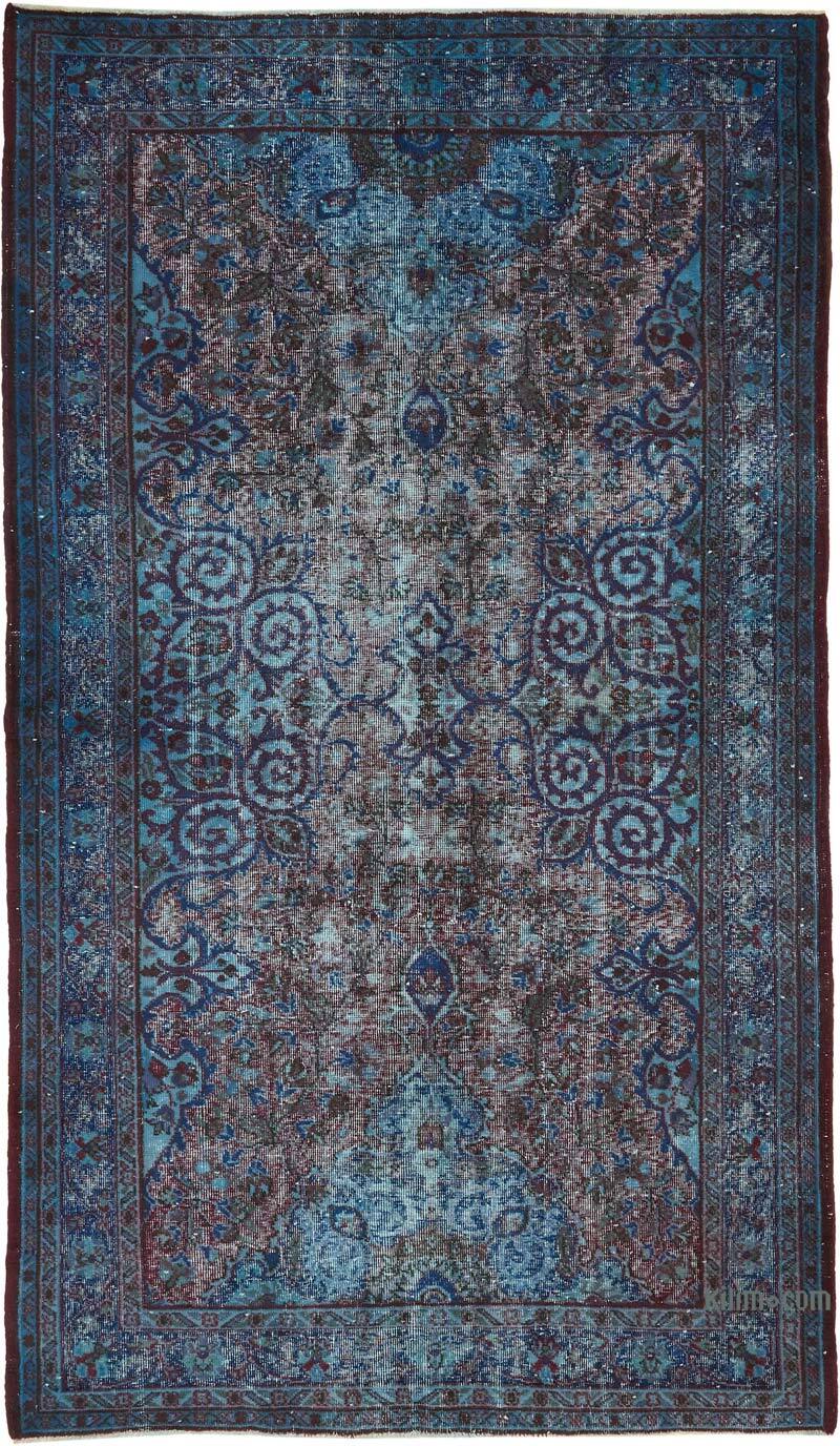 Alfombra Tallada a Mano Sobre Teñida - 166 cm x 283 cm - K0082183