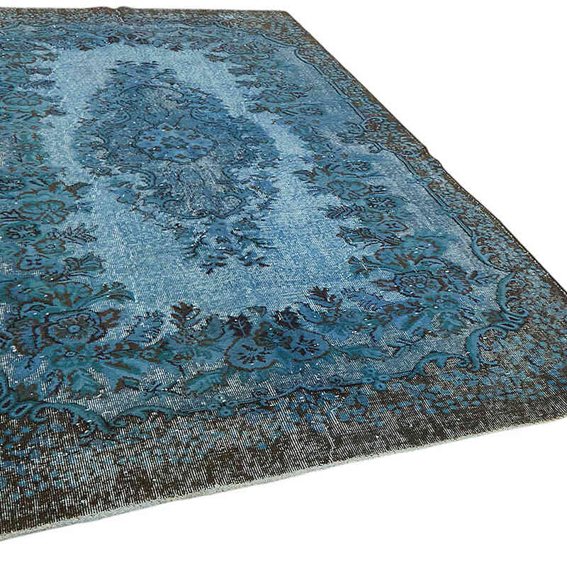 Hand Carved Over-Dyed Rug - 5' 10" x 9' 8" (70" x 116") - K0082184