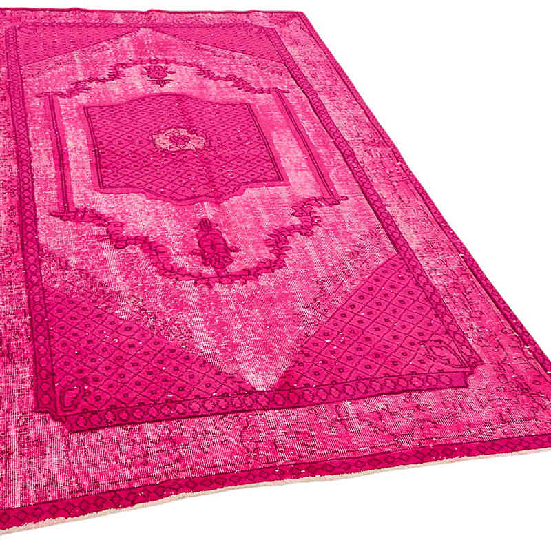 Alfombra Tallada a Mano Sobre Teñida - 143 cm x 280 cm - K0082186
