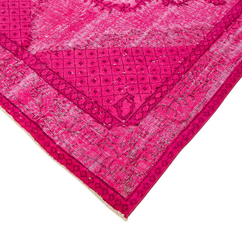 Alfombra Tallada a Mano Sobre Teñida - 143 cm x 280 cm - K0082186