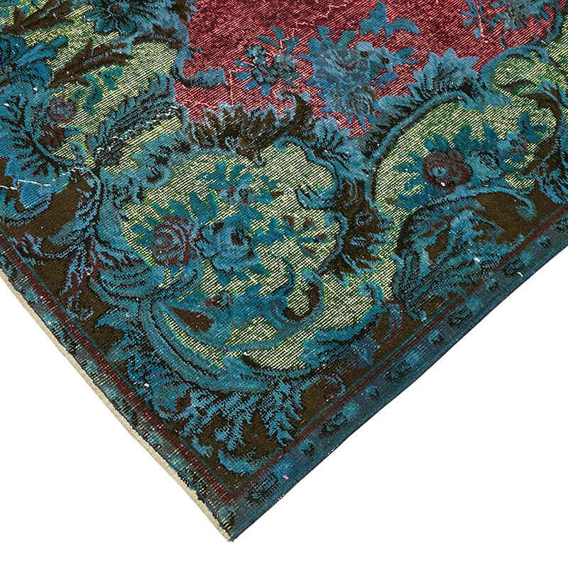 El Oyması Boyalı Halı - 183 cm x 295 cm - K0082192