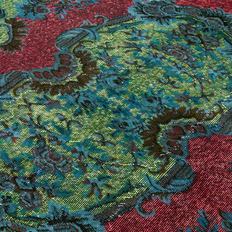 El Oyması Boyalı Halı - 183 cm x 295 cm - K0082192