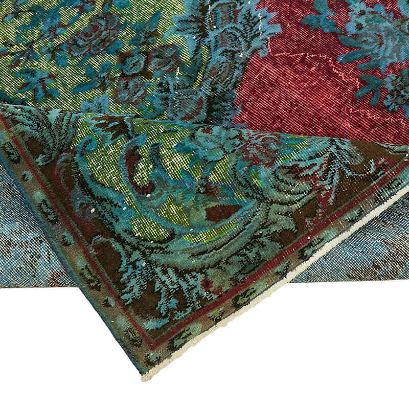 El Oyması Boyalı Halı - 183 cm x 295 cm - K0082192