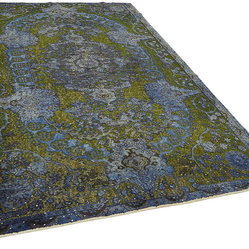 Hand Carved Over-Dyed Rug - 6' 4" x 10' 2" (76" x 122") - K0082193