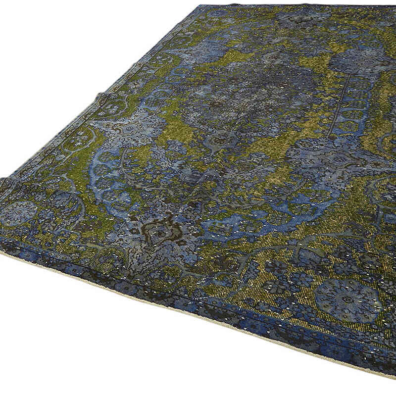 Hand Carved Over-Dyed Rug - 6' 4" x 10' 2" (76" x 122") - K0082193