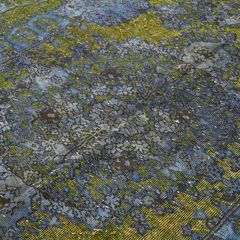 Hand Carved Over-Dyed Rug - 6' 4" x 10' 2" (76" x 122") - K0082193