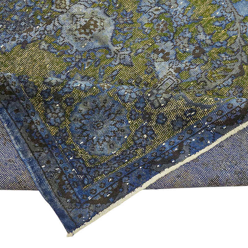 Hand Carved Over-Dyed Rug - 6' 4" x 10' 2" (76" x 122") - K0082193