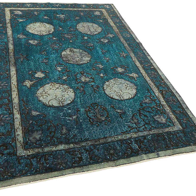 El Oyması Boyalı Halı - 148 cm x 248 cm - K0082195