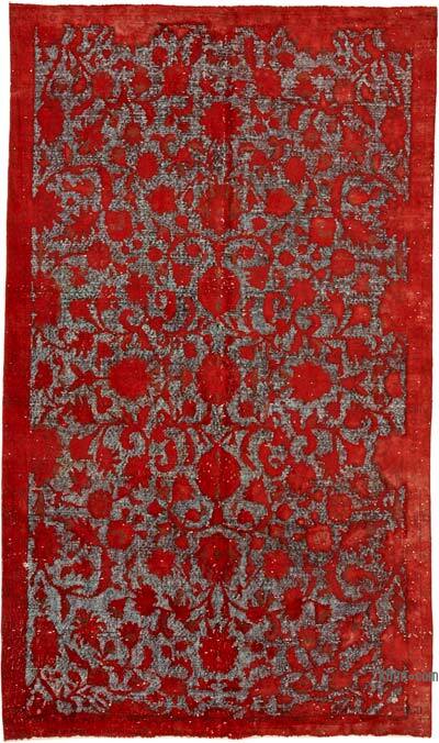 El Oyması Boyalı Halı - 171 cm x 286 cm