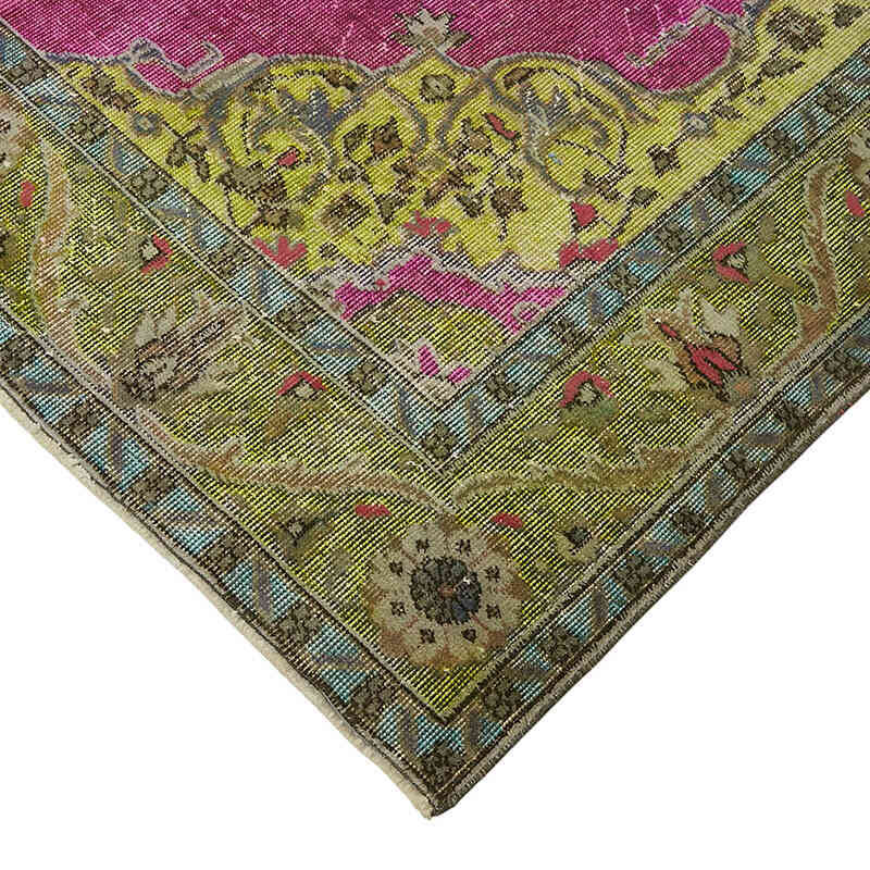 Alfombra Tallada a Mano Sobre Teñida - 180 cm x 303 cm - K0082205