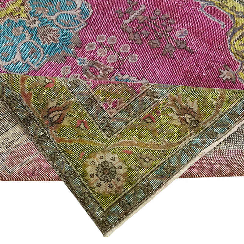 Alfombra Tallada a Mano Sobre Teñida - 180 cm x 303 cm - K0082205