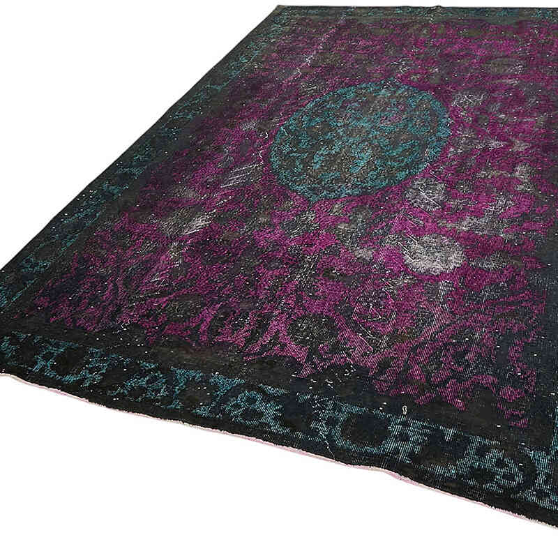 Alfombra Tallada a Mano Sobre Teñida - 206 cm x 326 cm - K0082206
