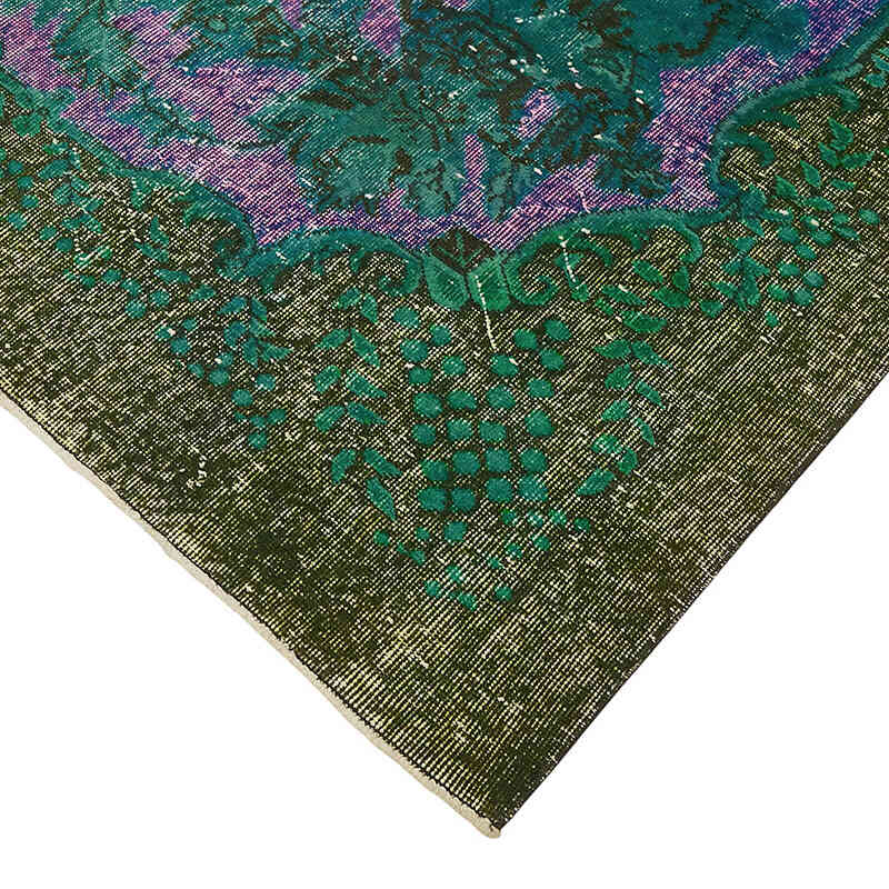 Alfombra Tallada a Mano Sobre Teñida - 219 cm x 350 cm - K0082207