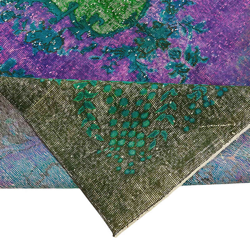 Alfombra Tallada a Mano Sobre Teñida - 219 cm x 350 cm - K0082207