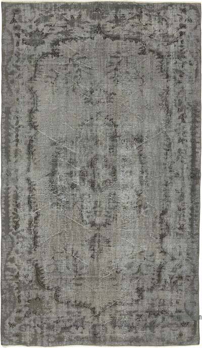 Hand Carved Over-Dyed Rug - 5' 7" x 9' 5" (67" x 113")