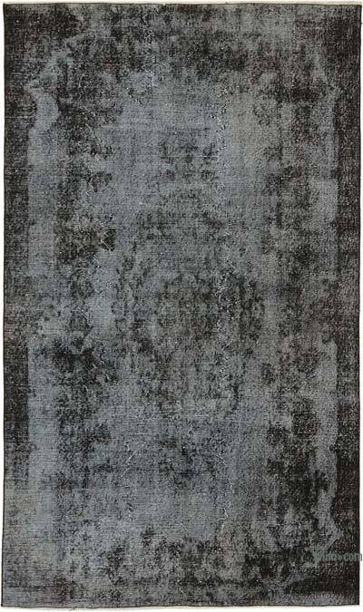 Hand Carved Over-Dyed Rug - 5' 2" x 8' 9" (62" x 105")